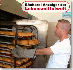 Dies ist die Bäckereibedarf-Startseite vom Anzeigenmarkt für Bäckereitechnik und Bäckereigeräte Bäckereibedarf Bäckereitechnik